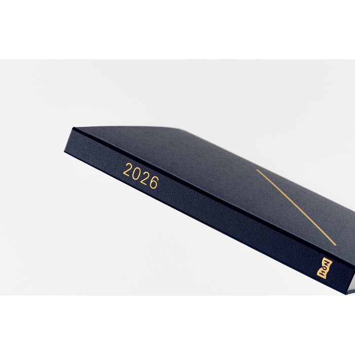 HOBONICHI TECHO 2027 | A6 HON | Slash: Navy (English)