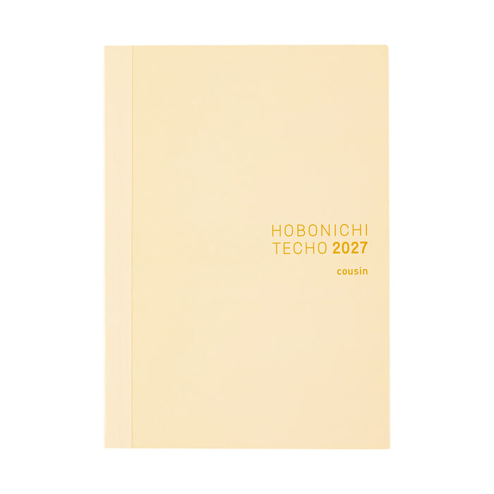HOBONICHI TECHO 2027 | Cousin Book A5 (English)