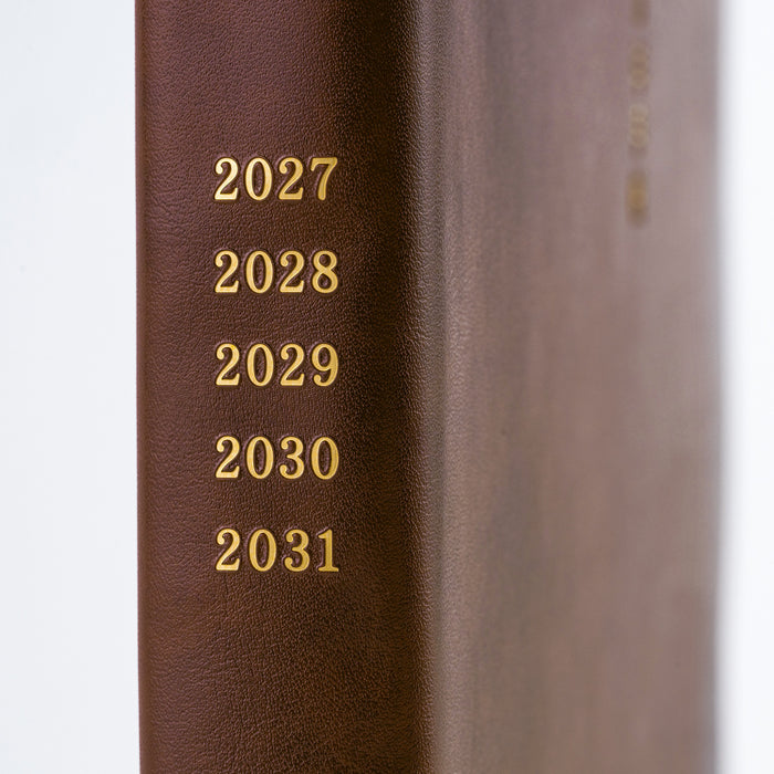HOBONICHI TECHO 2027 | Hobonichi 5-Year Techo Japanese Book (2027-2031) | A5