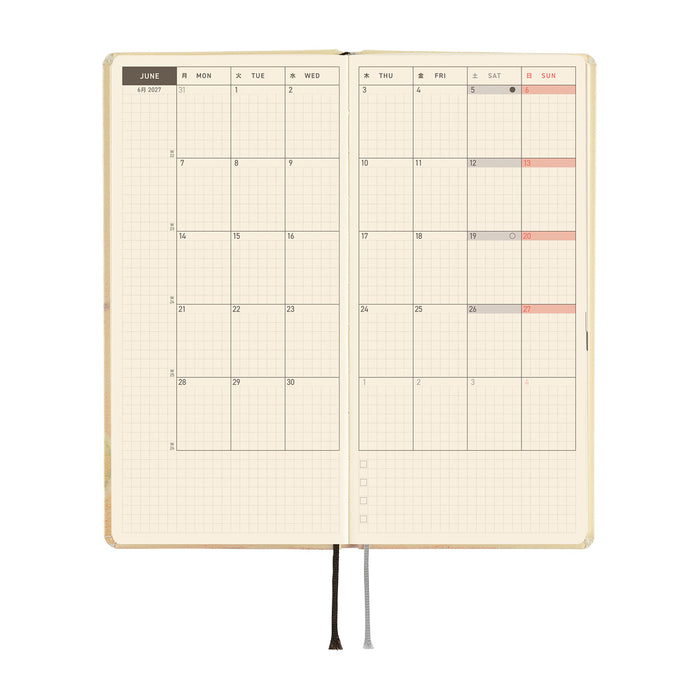HOBONICHI TECHO 2027 | WEEKS | Akiko Miyakoshi: Once, in Spring