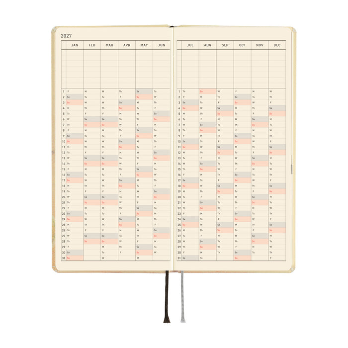 HOBONICHI TECHO 2027 | WEEKS | Akiko Miyakoshi: Once, in Spring