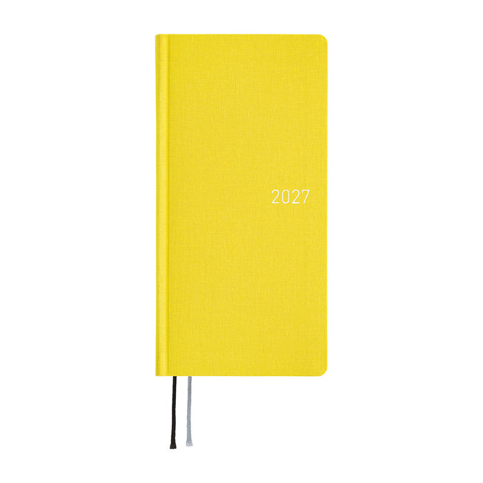 HOBONICHI TECHO 2027 | WEEKS | Canaria Yellow