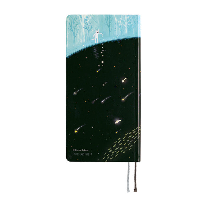 HOBONICHI TECHO 2027 | WEEKS | HIROKO KUBOTA:  Meteor Shower in the Light Blue Forest