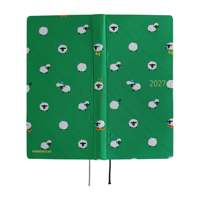 HOBONICHI TECHO 2027 | WEEKS MEGA| Bow & Tie SHEEP