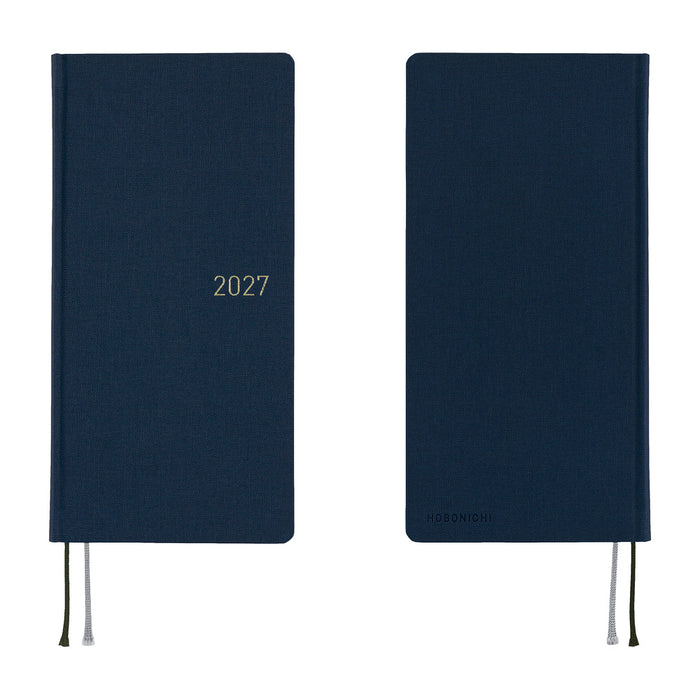 HOBONICHI TECHO 2027 | WEEKS | Midnight Blue
