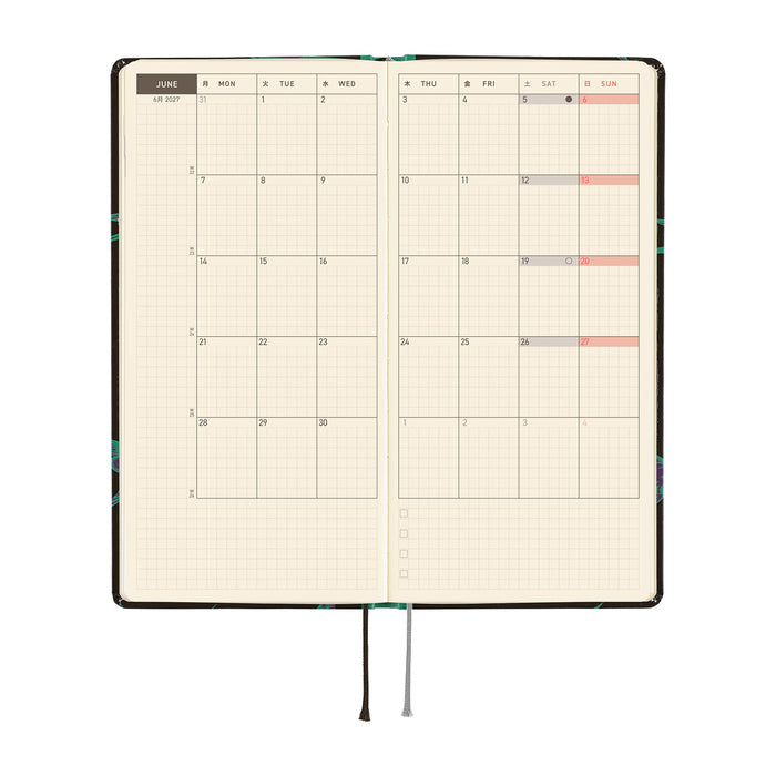 HOBONICHI TECHO 2027 | WEEKS | Natal Design: Lucky Swallow