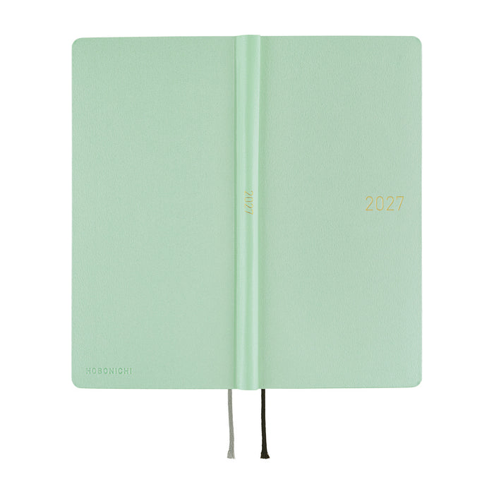 HOBONICHI TECHO 2027 | WEEKS | Paper Series: Frosty Jade
