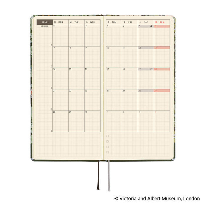 HOBONICHI TECHO 2027 | WEEKS | V&A Series: Leicester