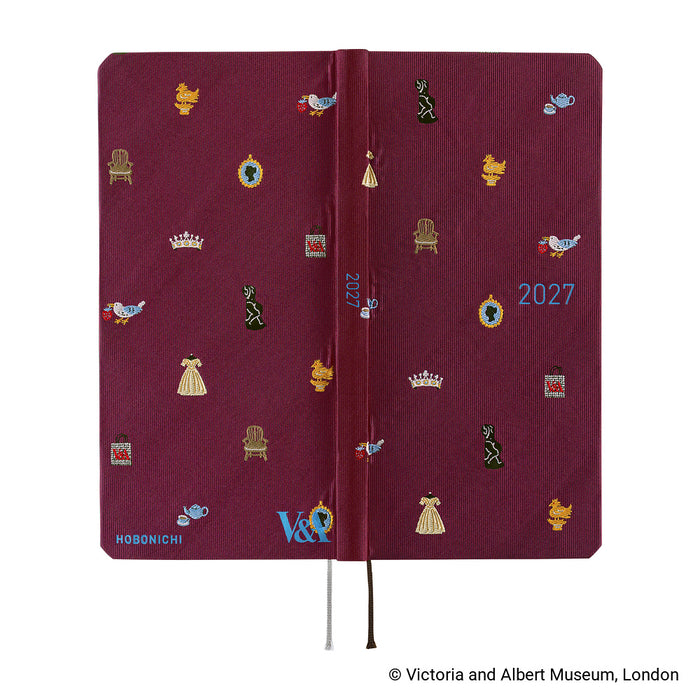 HOBONICHI TECHO 2027 | WEEKS | V&A Series: Welcome to the V&A