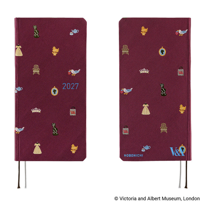 HOBONICHI TECHO 2027 | WEEKS | V&A Series: Welcome to the V&A