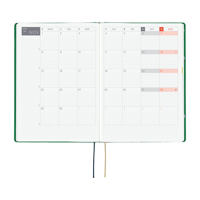 HOBONICHI TECHO HON 2027 | A5 |  Bow & Tie SHEEP