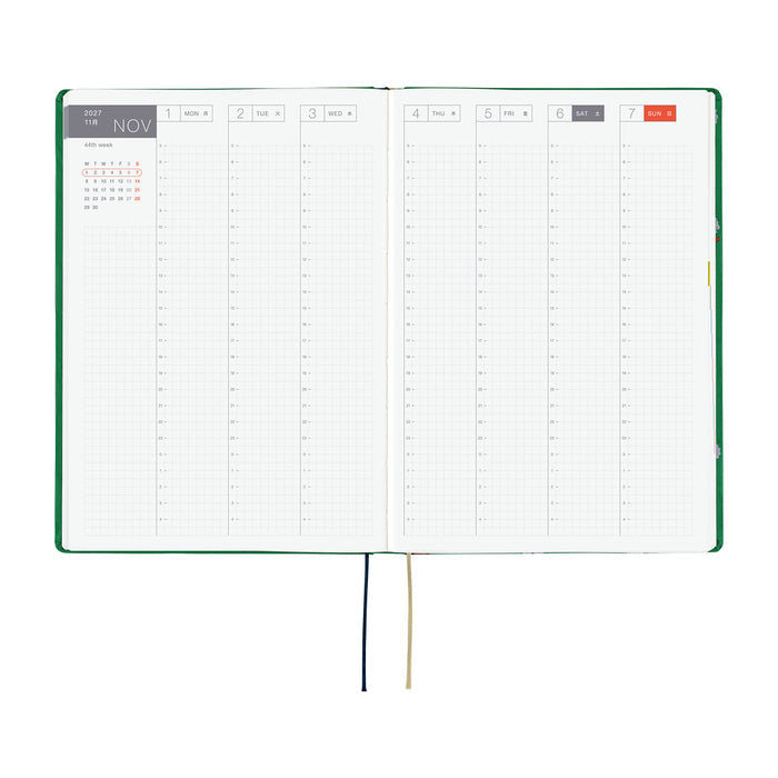HOBONICHI TECHO HON 2027 | A5 |  Bow & Tie SHEEP