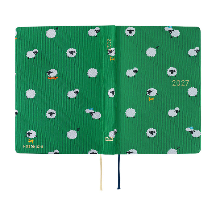 HOBONICHI TECHO HON 2027 | A6 |  Bow & Tie SHEEP