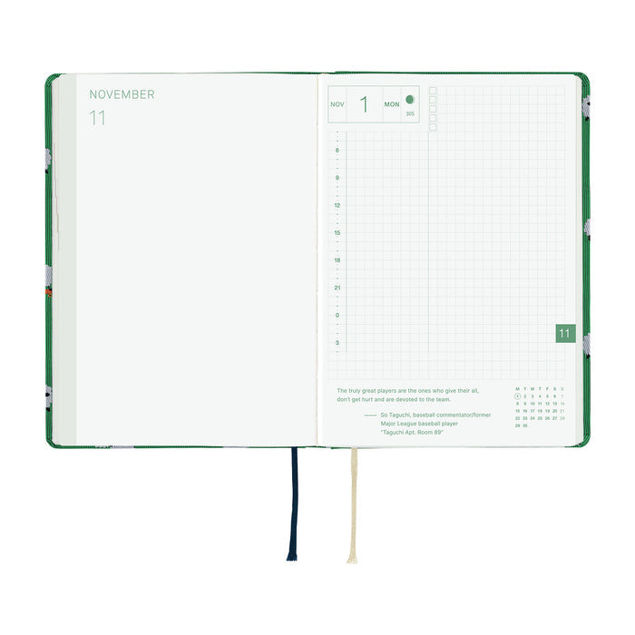 HOBONICHI TECHO HON 2027 | A6 |  Bow & Tie SHEEP