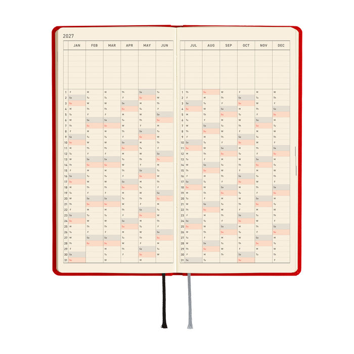 HOBONICHI | WEEKS MEGA | Poppy Red
