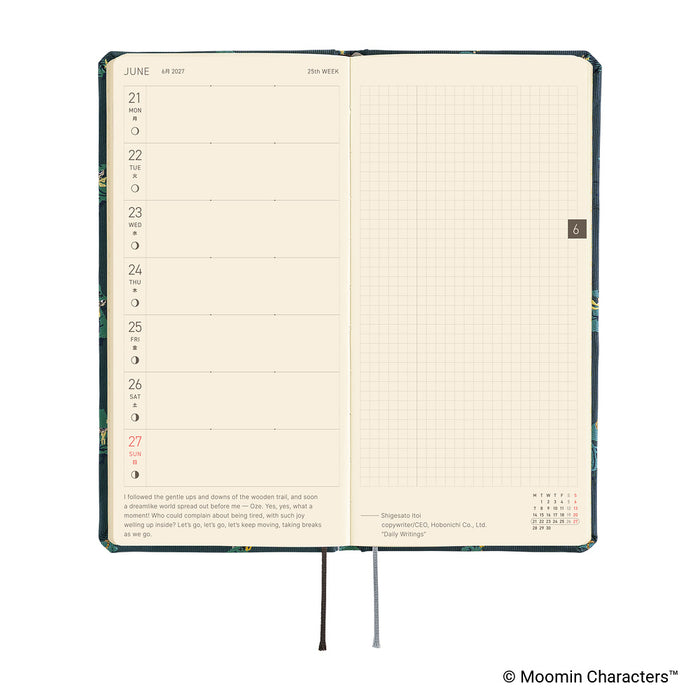 HOBONICHI WEEKS | Moomin | A Day in the Life of a Snufkin