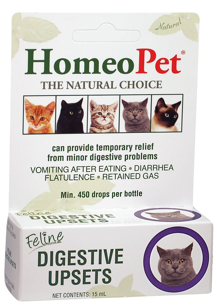 HomeoPet Digestive Upsets Feline, 15 mL - NVB7 - 1