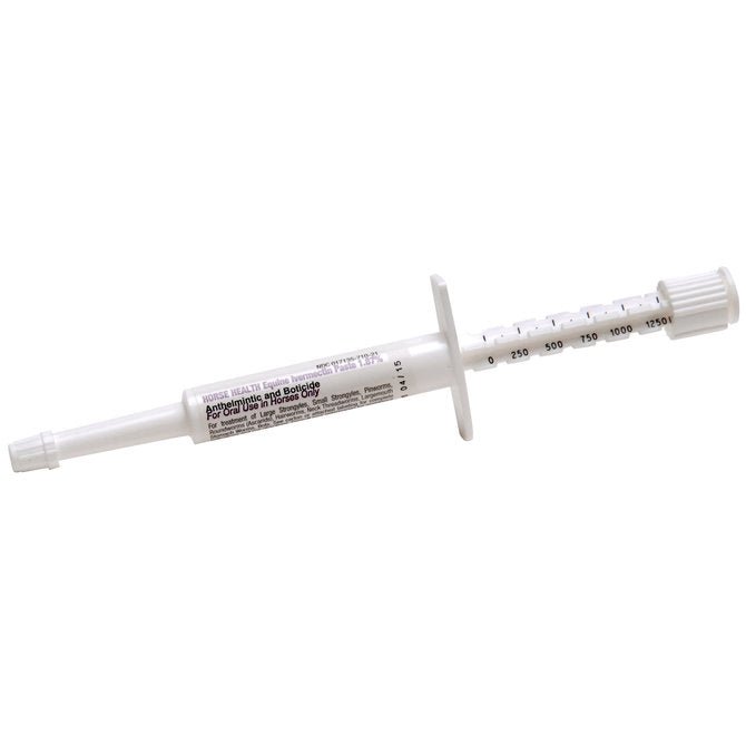 Horse Health 1.87% Invermectin Dewormer Paste for Horses - H3EQ - Single Pack - 2
