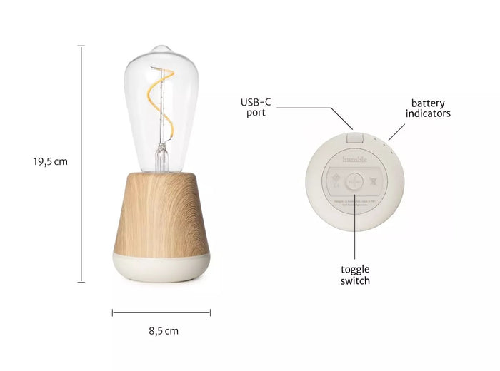 Humble - One Table Light - Oak
