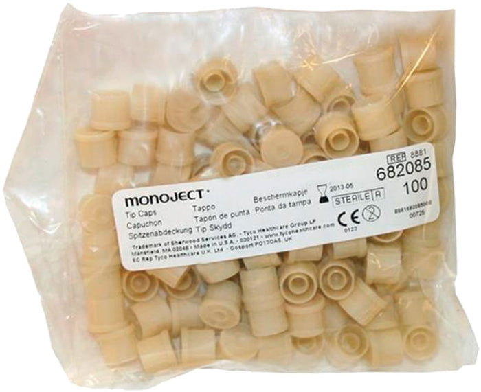 Ideal Luer Tip Caps, pack of 100 - S7AA - 1