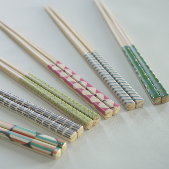 Ihana Pattern Chopsticks - Asst Colors