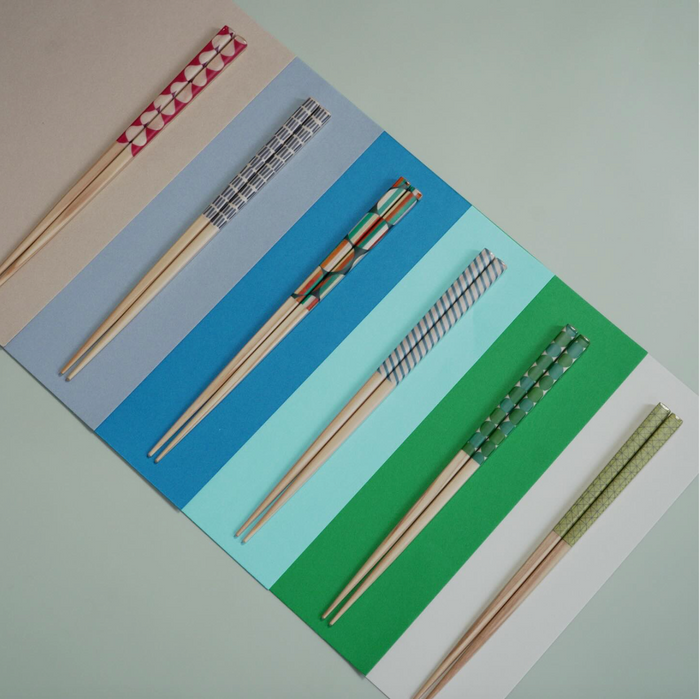 Ihana Pattern Chopsticks - Asst Colors