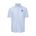 Indiana State Featherweight Flex Polo Camden White with Blue Stripe
