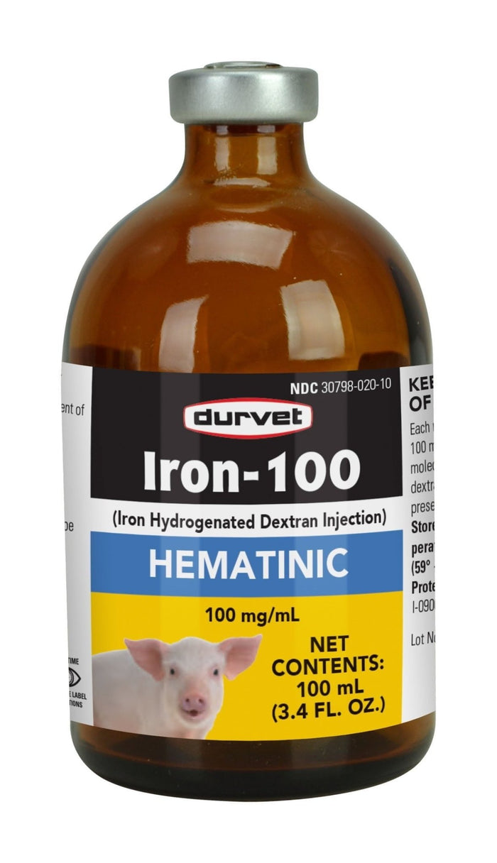 Iron - 100 Injection Hydrogenated Dextran, 100 ml - 7VV1 - 100 ml - 1