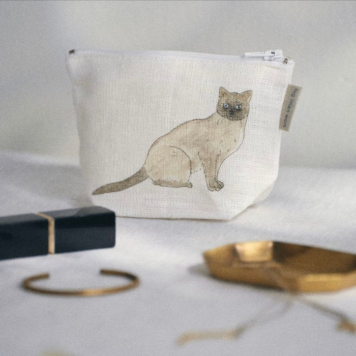 Isabelle Boinot Pouch - Two Cats