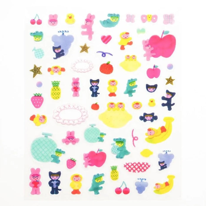 Itoi Yuki Fruits Stickers