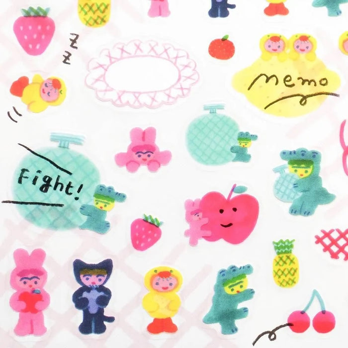 Itoi Yuki Fruits Stickers