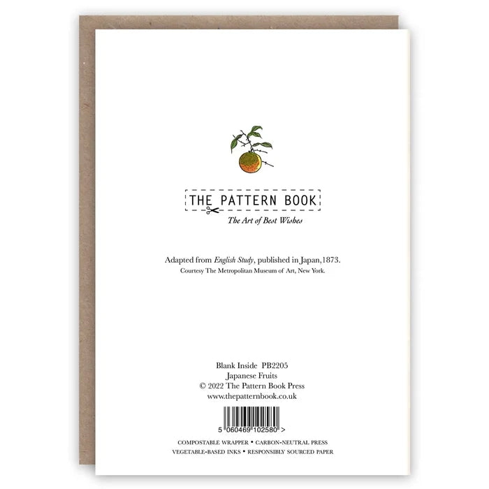 Japanese Fruits Card