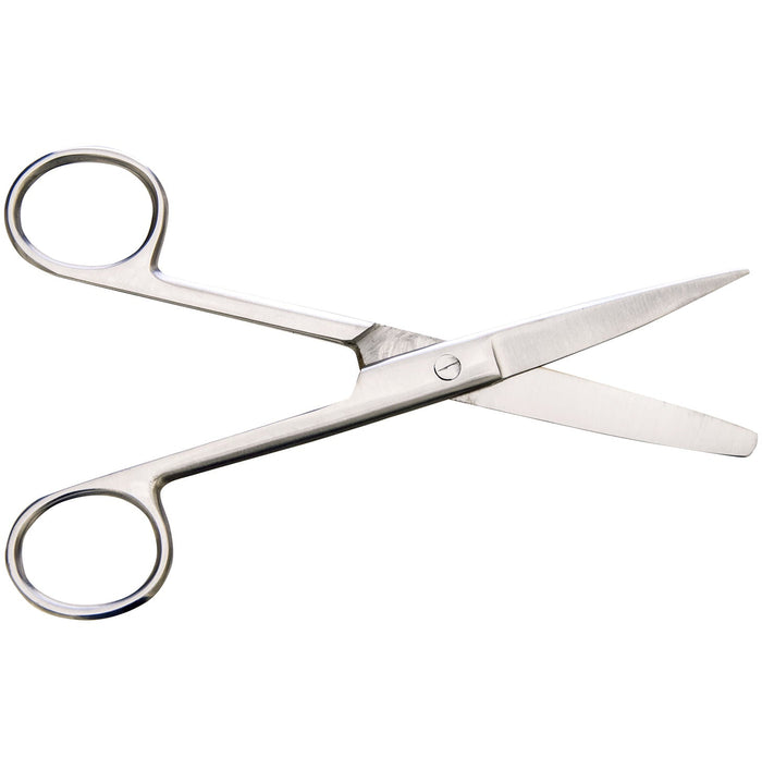 Jeffers Autoclavable Veterinary Surgical Scissors - JIS5 - Sharp - Blunt Curved - 3
