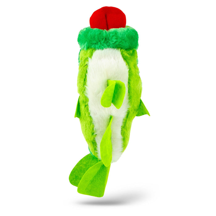 Jeffers Big Mouth Bass Plush Squeaker Dog Toy - I7W1 - 1 ct - 5