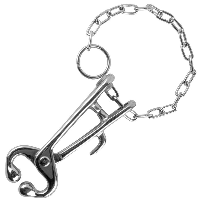 Jeffers Bull Nose Lead (Cow Nose Pliers) with Chain - JIL2 - Bull Lead With Chain - 1
