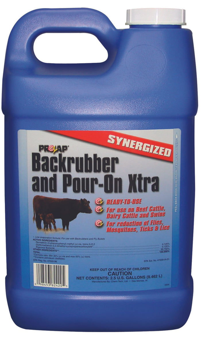Jeffers Cattle Rub Tub, 4 Piece Kit for Fly Control - JEFVX - 2