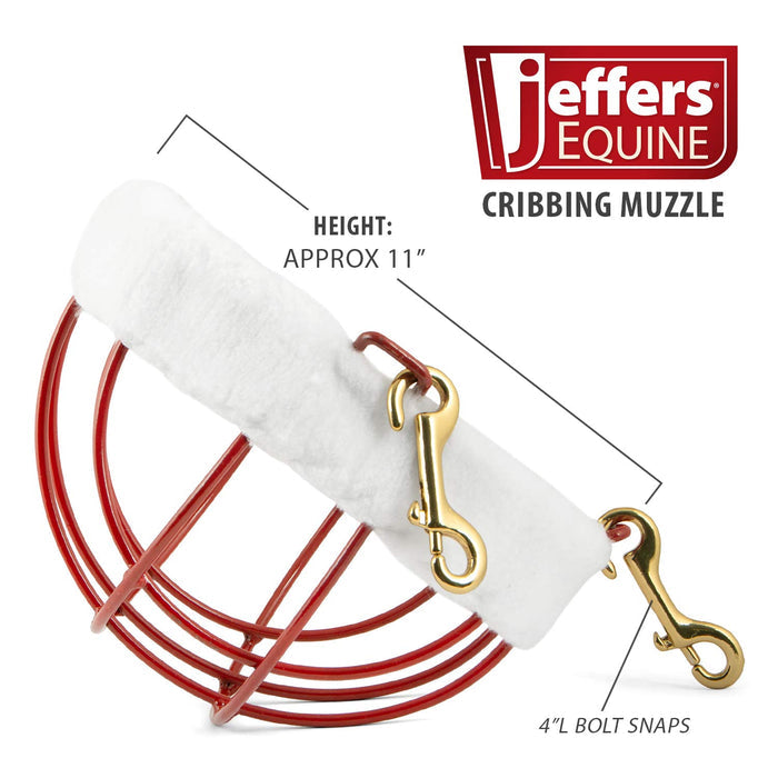 Jeffers Cribbing Muzzle, Horse - IACY - 4