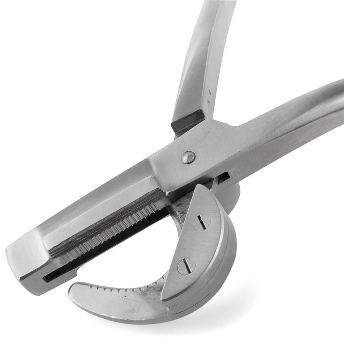 Jeffers Double Crush Emasculator in Stainless Steel, 9" or 12" - JIE2 - 12"L - 8
