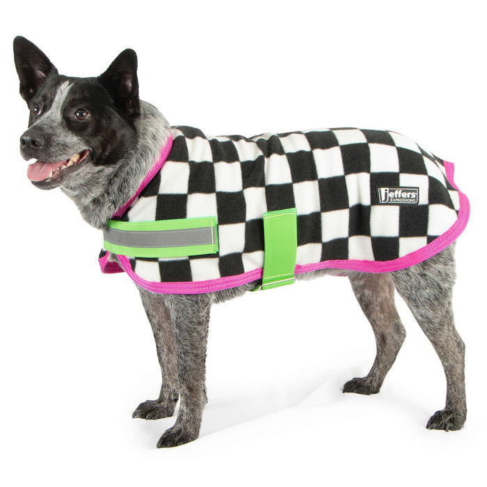 Jeffers Expression Moisture - Wicking Fleece Dog Coat - JEF2JD - Skater Pup - 16" - 1
