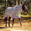 Jeffers Expression Softmesh Combo Neck Horse Fly Sheet - JEF2PN - Skater Cowgirl - 66" - 2