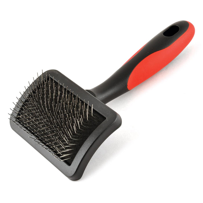 Jeffers Firm Pin Universal Slicker Pet Grooming Brush - UWU8 - Small - 1 - 2