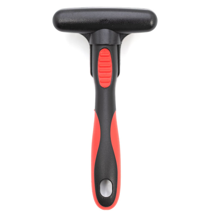 Jeffers Magic Spring Undercoat Rake for Pet Grooming - UWME - Double Row - 13 long pins & 12 short pins - 8