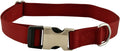 Jeffers Millennium Dog Collar - JQM7 - 1"W x 18 - 26"L - Red - 1