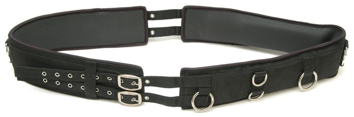 Jeffers Nylon/Neoprene Training Surcingle - IAP1 - Horse - Black - 2