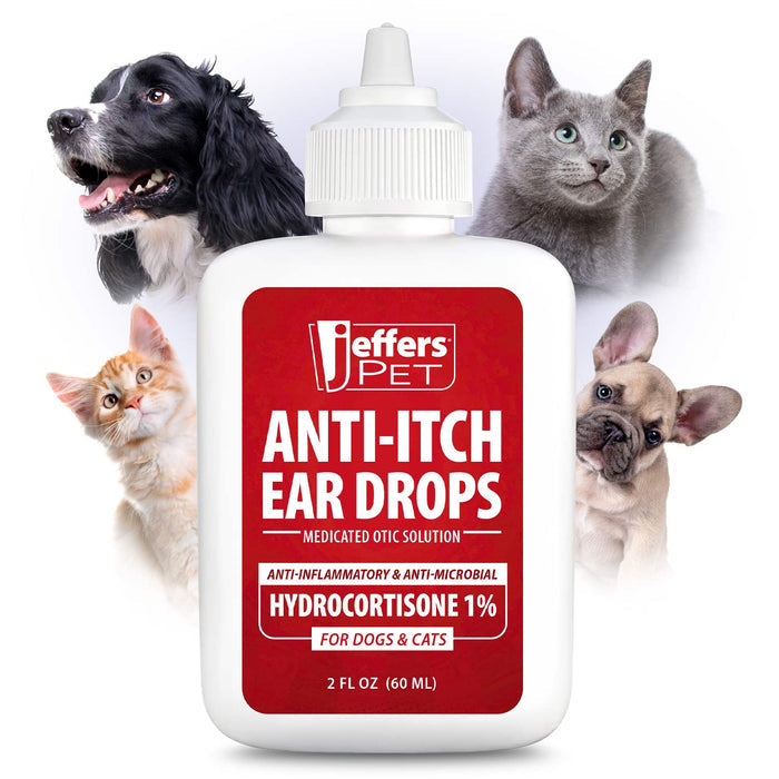 Jeffers Pet Ear Care Bundle, Ear Cleaner, Ear Drops & Ear Flush for Dogs & Cats, 3 Pack - JECEDEF-KIT - 3 Pack - 2
