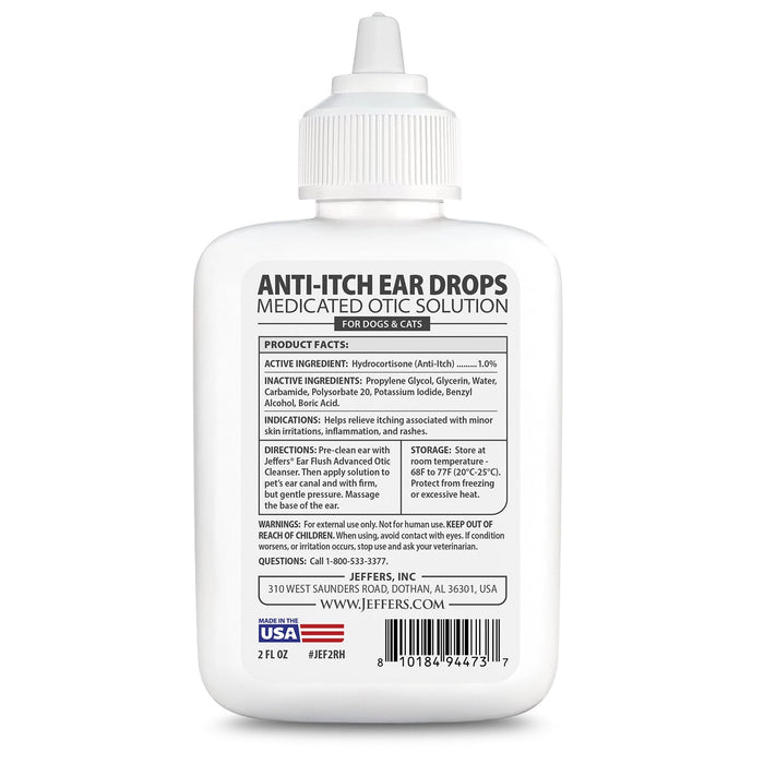 Jeffers Pet Ear Care Bundle, Ear Cleaner, Ear Drops & Ear Flush for Dogs & Cats, 3 Pack - JECEDEF-KIT - 3 Pack - 4