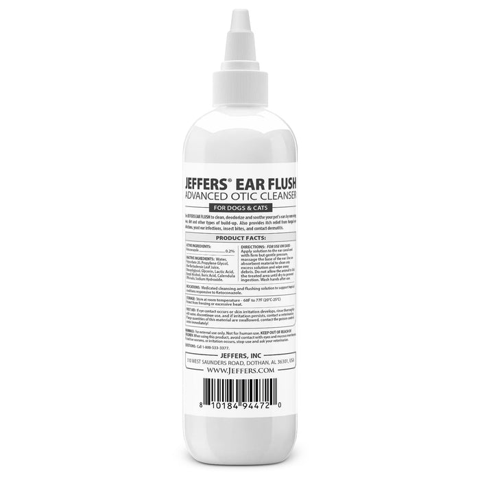 Jeffers Pet Ear Care Bundle, Ear Cleaner, Ear Drops & Ear Flush for Dogs & Cats, 3 Pack - JECEDEF-KIT - 3 Pack - 8
