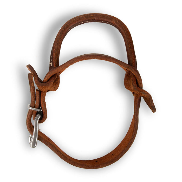 Jeffers Poplar Head Premium Oiled Harness Leather Rolled Night Latch - 1211TD - 1