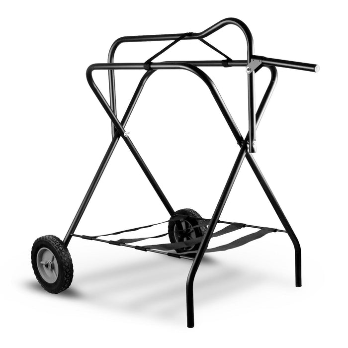 Jeffers Rolling Folding Saddle Rack - IAZJ - 1