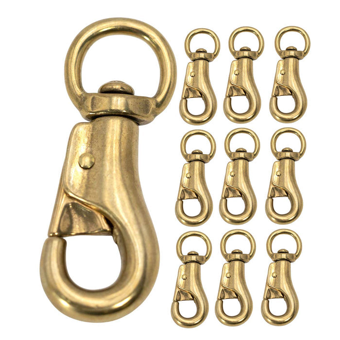 Solid Brass / 3-3/4" L / 10 Pack